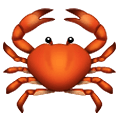 Émoji 🦀 Crabe sur Samsung One UI 4.0 January 2022.
