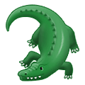 Émoji 🐊 Crocodile sur Samsung One UI 4.0 January 2022.