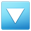 🔽 Emoji Triángulo Hacia Abajo en Samsung One UI 4.0 January 2022.