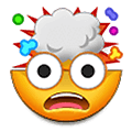Emoji 🤯 Testa Che Esplode su Samsung One UI 4.0 January 2022.