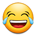 Emoji 😂 Faccina Con Lacrime Di Gioia su Samsung One UI 4.0 January 2022.
