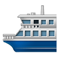 Émoji ⛴️ Ferry sur Samsung One UI 4.0 January 2022.