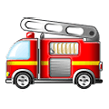Émoji 🚒 Camion De Pompier sur Samsung One UI 4.0 January 2022.