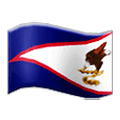 🇦🇸 Emoji Bandeira: Samoa Americana na Samsung One UI 4.0 January 2022.