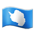 🇦🇶 Emoji Bandeira: Antártida na Samsung One UI 4.0 January 2022.