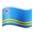 🇦🇼 Emoji Bandeira: Aruba na Samsung One UI 4.0 January 2022.
