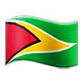 🇬🇾 Emoji Bandera: Guyana en Samsung One UI 4.0 January 2022.