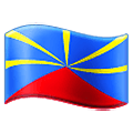 🇷🇪 Emoji Flagge: Réunion Samsung One UI 4.0 January 2022.