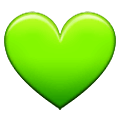 💚 Emoji Corazón Verde en Samsung One UI 4.0 January 2022.