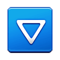 ⛛ Emoji Triangulo blanco invertido en Samsung One UI 4.0 January 2022.