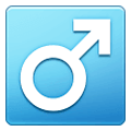 ♂️ Emoji Símbolo De Masculino na Samsung One UI 4.0 January 2022.