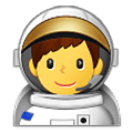 Émoji 👨‍🚀 Astronaute Homme sur Samsung One UI 4.0 January 2022.