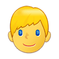 👱‍♂️ Emoji Mann: blond Samsung One UI 4.0 January 2022.