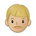 👨🏼 Emoji Hombre: Tono De Piel Claro Medio en Samsung One UI 4.0 January 2022.