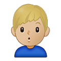 🙎🏼‍♂️ Emoji schmollender Mann: mittelhelle Hautfarbe Samsung One UI 4.0 January 2022.