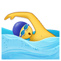 🏊‍♂️ Emoji Homem Nadando na Samsung One UI 4.0 January 2022.