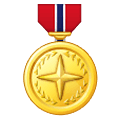 🎖️ Emoji Medalha Militar na Samsung One UI 4.0 January 2022.