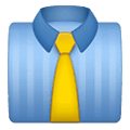 👔 Emoji Hemd mit Krawatte Samsung One UI 4.0 January 2022.