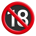 🔞 Emoji Prohibido Para Menos De 18 Años en Samsung One UI 4.0 January 2022.