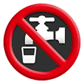 🚱 Emoji Agua No Potable en Samsung One UI 4.0 January 2022.