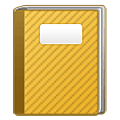 📔 Emoji Cuaderno Con Tapa Decorativa en Samsung One UI 4.0 January 2022.