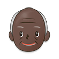 👴🏿 Emoji älterer Mann: dunkle Hautfarbe Samsung One UI 4.0 January 2022.