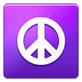 ☮️ Emoji Símbolo Da Paz na Samsung One UI 4.0 January 2022.