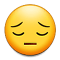 😔 Emoji Cara Desanimada en Samsung One UI 4.0 January 2022.