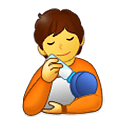 Emoji 🧑‍🍼 Persona Che Allatta su Samsung One UI 4.0 January 2022.