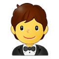 🤵 Emoji Persona Con Esmoquin en Samsung One UI 4.0 January 2022.