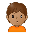 🙎🏽 Emoji Persona Haciendo Pucheros: Tono De Piel Medio en Samsung One UI 4.0 January 2022.