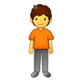 🧍 Emoji Persona De Pie en Samsung One UI 4.0 January 2022.