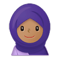 🧕🏽 Emoji Mujer Con Hiyab: Tono De Piel Medio en Samsung One UI 4.0 January 2022.