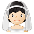 👰🏻 Emoji Novia Con Velo: Tono De Piel Claro en Samsung One UI 4.0 January 2022.