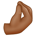 🤌🏾 Emoji Dedos Pellizcados: Tono De Piel Oscuro Medio en Samsung One UI 4.0 January 2022.