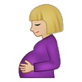 🤰🏼 Emoji Mujer Embarazada: Tono De Piel Claro Medio en Samsung One UI 4.0 January 2022.