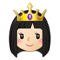 Émoji 👸🏻 Princesse : Peau Claire sur Samsung One UI 4.0 January 2022.