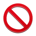 🛇 Emoji Placa de «Proibido» na Samsung One UI 4.0 January 2022.