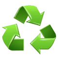 ♻️ Emoji Símbolo De Reciclagem na Samsung One UI 4.0 January 2022.