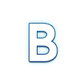 Emoji 🇧 Lettera simbolo indicatore regionale B su Samsung One UI 4.0 January 2022.