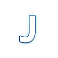 🇯 Emoji Indicador regional símbolo letra J en Samsung One UI 4.0 January 2022.