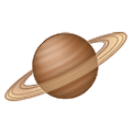 🪐 Emoji Planeta Com Anéis na Samsung One UI 4.0 January 2022.