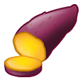🍠 Emoji geröstete Süßkartoffel Samsung One UI 4.0 January 2022.