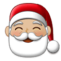 🎅🏼 Emoji Weihnachtsmann: mittelhelle Hautfarbe Samsung One UI 4.0 January 2022.