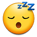 😴 Emoji Rosto Dormindo na Samsung One UI 4.0 January 2022.