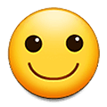 Emoji 🙂 Faccina Con Sorriso Accennato su Samsung One UI 4.0 January 2022.