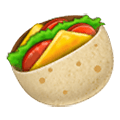 Emoji 🥙 Pita Farcita su Samsung One UI 4.0 January 2022.