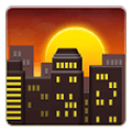 🌇 Emoji Sonnenuntergang in der Stadt Samsung One UI 4.0 January 2022.