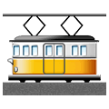 Émoji 🚋 Wagon De Tramway sur Samsung One UI 4.0 January 2022.