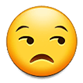 😒 Emoji Rosto Aborrecido na Samsung One UI 4.0 January 2022.
